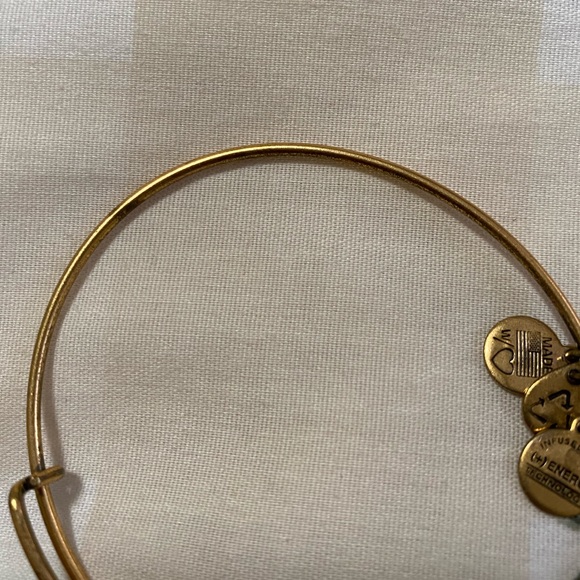Alex & Ani Gold Finish Minnie Mouse Bangle - Picture 2 of 3